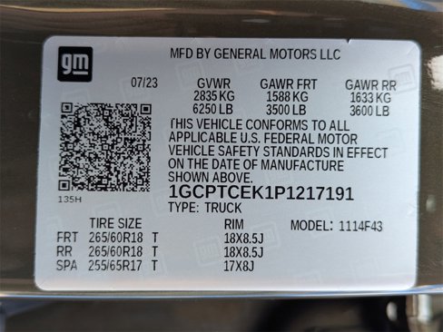 Certified 2023 Chevrolet Colorado LT w/ LT Convenience Package III image 54