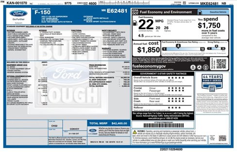 Used 2021 Ford F150 XL w/ STX Appearance Package image 22