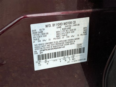 Used 2024 Ford Edge Titanium image 38