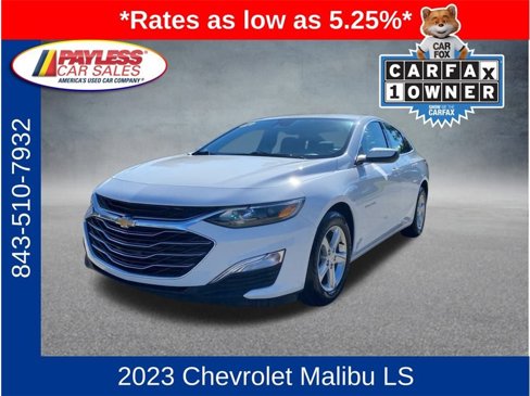 Used 2023 Chevrolet Malibu LS w/ Driver Confidence Package image 1