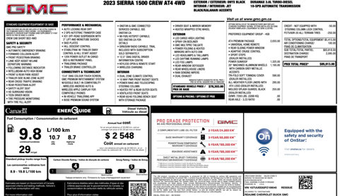 Used 2023 GMC Sierra 1500 AT4 image 9