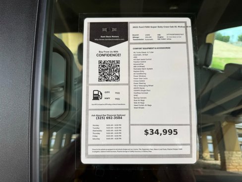 Used 2022 Ford F250 XL w/ Power Equipment Group image 32