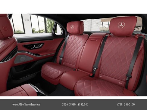New 2026 Mercedes-Benz S 580 4MATIC Sedan image 5