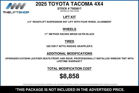 Used 2025 Toyota Tacoma SR5 image 2