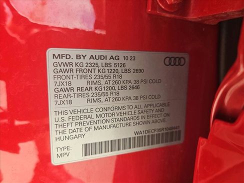 Used 2024 Audi Q3 2.0T Premium image 27