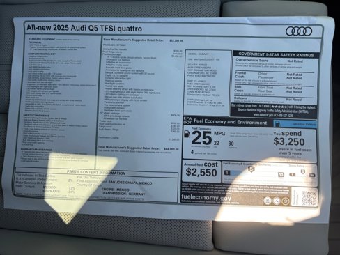 New 2025 Audi Q5 Prestige image 33