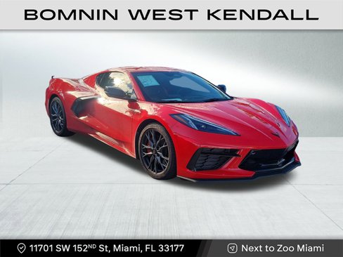 Used 2025 Chevrolet Corvette Stingray Preferred Cpe w/ Z51 Performance Package image 1