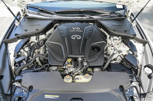 Certified 2022 INFINITI Q50 Red Sport 400 image 24