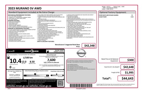 Used 2023 Nissan Murano SV image 2