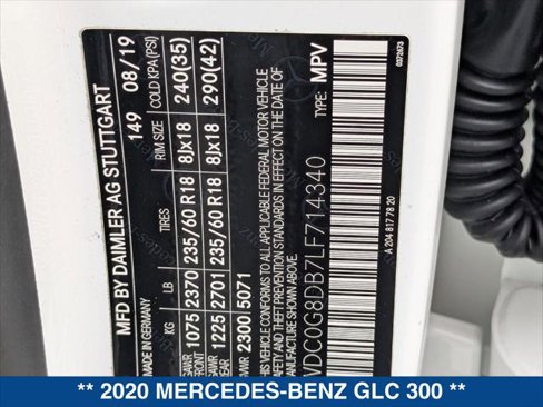 Used 2020 Mercedes-Benz GLC 300 image 25