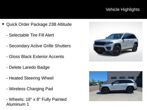 Used 2024 Jeep Grand Cherokee Altitude image 11