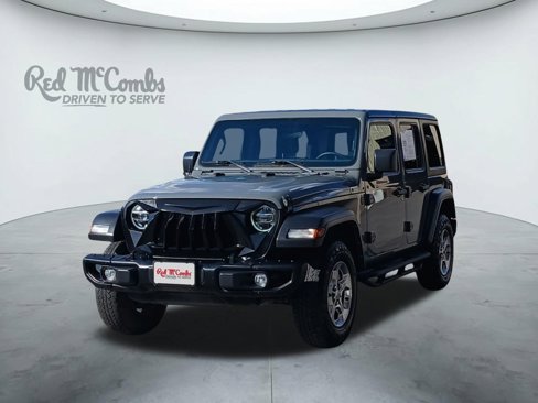 Used 2021 Jeep Wrangler Unlimited Sport image 1