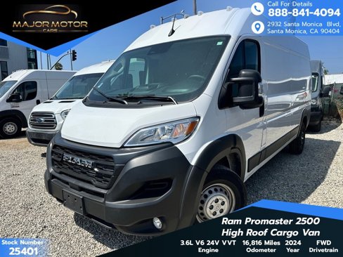Used 2024 RAM ProMaster 2500 w/ Convenience Group image 1