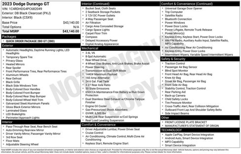 Used 2023 Dodge Durango GT image 30