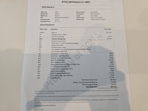 New 2025 Porsche Macan S image 31