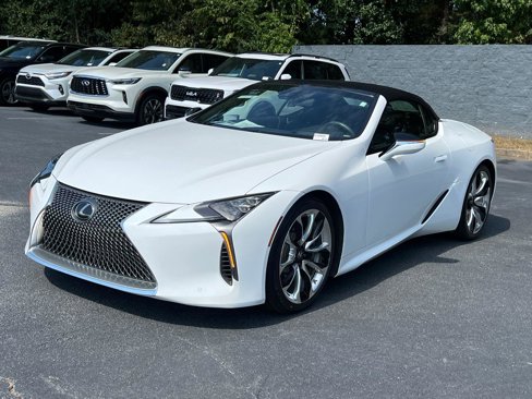 Used 2021 Lexus LC 500 Convertible image 2