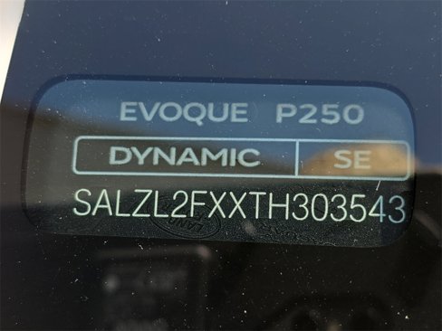 New 2026 Land Rover Range Rover Evoque Dynamic SE image 36