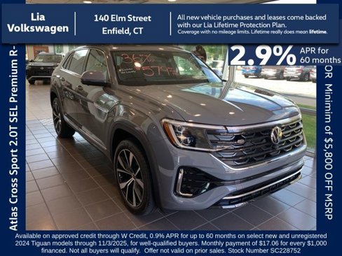 New 2025 Volkswagen Atlas Cross Sport SEL Premium R-Line image 1