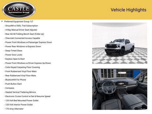 New 2026 Chevrolet Silverado 2500 LT image 3