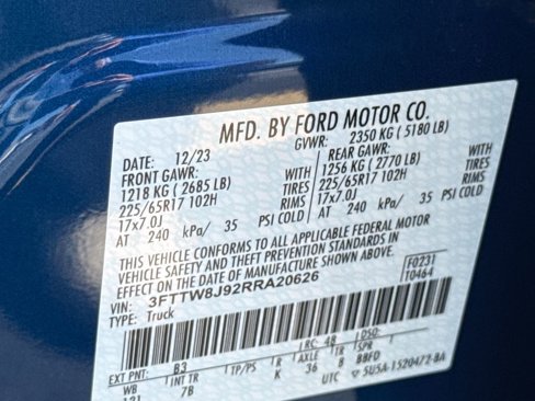 Used 2024 Ford Maverick XLT w/ XLT Luxury Package image 32