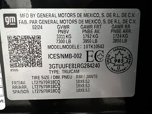 Used 2024 GMC Sierra 1500 AT4X image 61