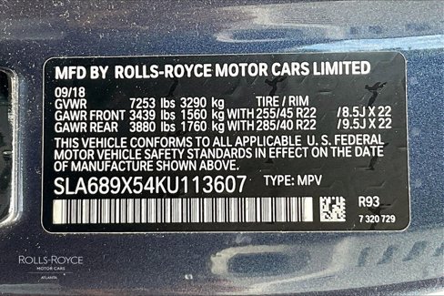 Certified 2019 Rolls-Royce Cullinan image 26
