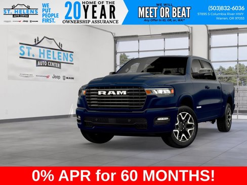 New 2026 RAM 1500 Laramie w/ Sport Appearance Package image 1