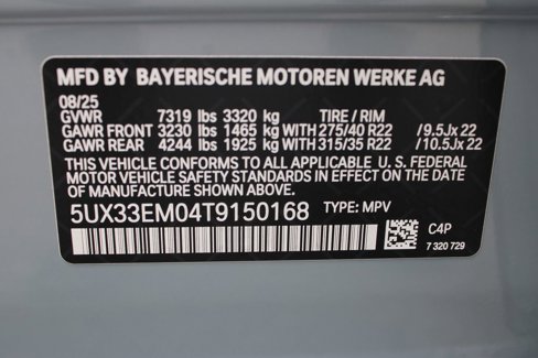 New 2026 BMW X7 M60i image 55