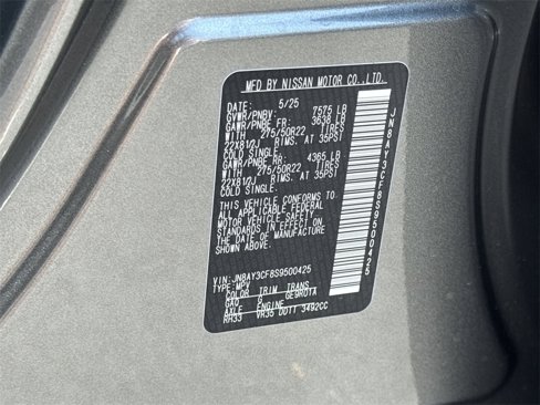 New 2025 Nissan Armada Platinum Reserve image 26