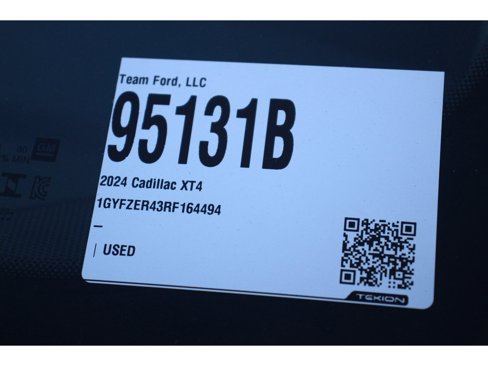 Used 2024 Cadillac XT4 Sport w/ Cold Weather Package image 30