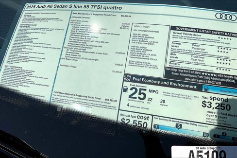 New 2025 Audi A6 3.0T Premium image 18