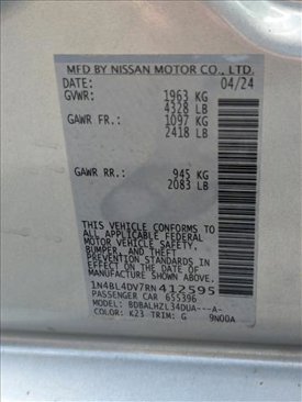 Used 2024 Nissan Altima 2.5 SV image 27