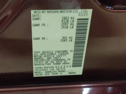 Used 2023 Nissan Altima 2.5 SV image 33