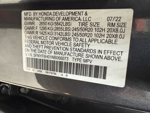 Used 2022 Honda Pilot Elite image 40