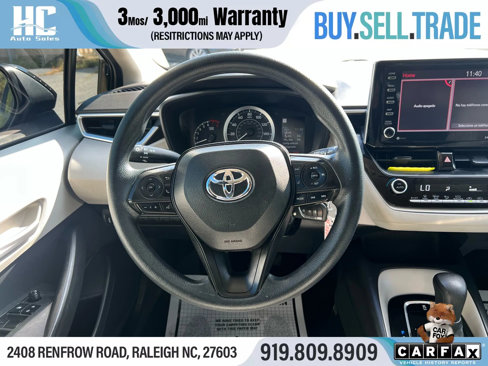 Used 2021 Toyota Corolla LE w/ Carpet Mat Package (TMS) image 23