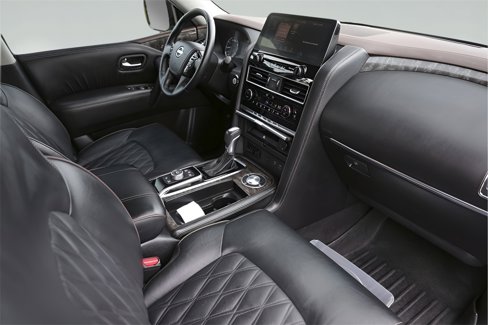 Used 2021 Nissan Armada Platinum w/ Captain's Chairs Package image 36