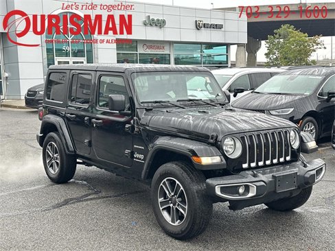 Certified 2023 Jeep Wrangler Sahara image 1