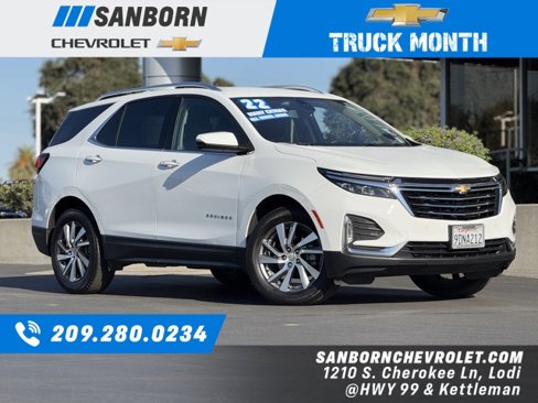 Certified 2022 Chevrolet Equinox Premier image 1