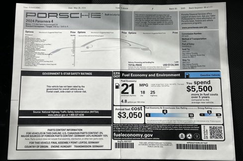 New 2024 Porsche Panamera 4 image 47