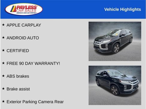 Used 2020 Mitsubishi Outlander Sport SE image 2