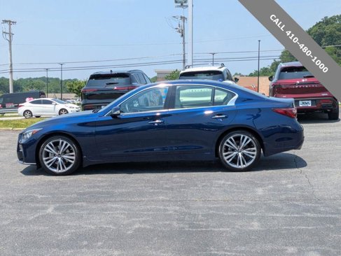Used 2022 INFINITI Q50 Sensory image 6