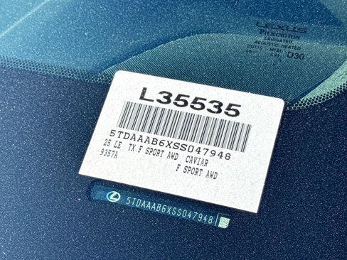 New 2025 Lexus TX 350 AWD image 21