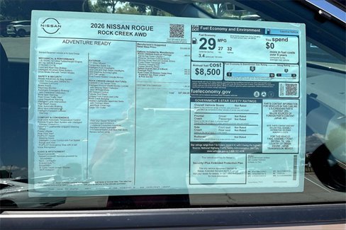 New 2026 Nissan Rogue SV w/ Rock Creek Premium Package image 14