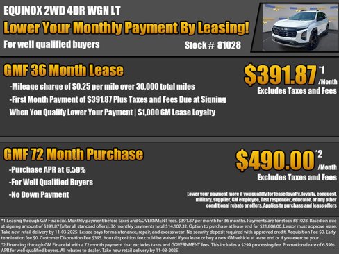 New 2026 Chevrolet Equinox LT w/ Convenience Package II image 2