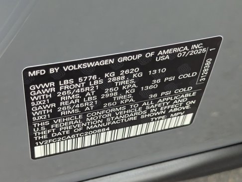 New 2026 Volkswagen Atlas Cross Sport SEL Premium R-Line image 41