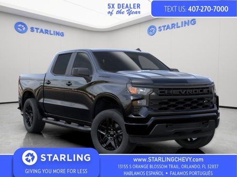 New 2026 Chevrolet Silverado 1500 Custom w/ Rally Edition image 1