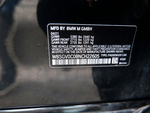 Used 2022 BMW M8 Gran Coupe xDrive Competition image 62