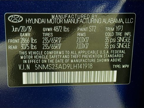 Used 2020 Hyundai Santa Fe SE image 38