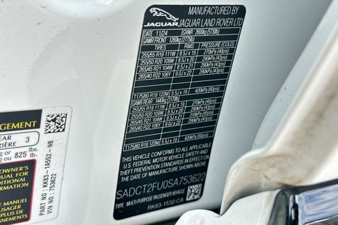 Used 2025 Jaguar F-PACE R-Dynamic S image 34