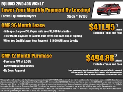 New 2026 Chevrolet Equinox LT w/ Convenience Package II image 2